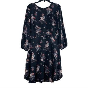 Loft long sleeve dress Multicolored size large